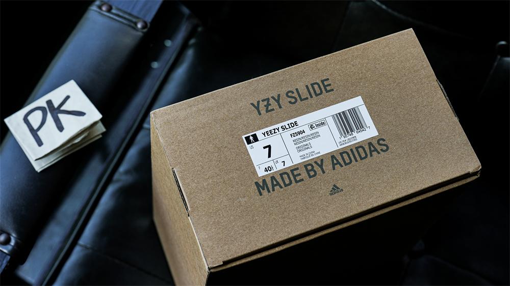 PK GOD adidas Yeezy Slide Resin RETAIL MATERIALS READY TO SHIP